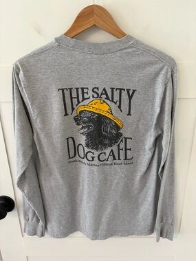 The Salty Dog Cafe Hilton Head Island SC Long Sleeve Tee. Size Small.
